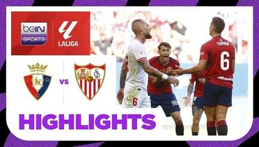 Osasuna vs Sevilla - Highlights | LaLiga Santander 2023/2024