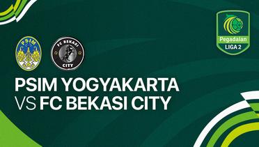 Full Match - PSIM Yogyakarta vs FC Bekasi City | Liga 2 2023/24