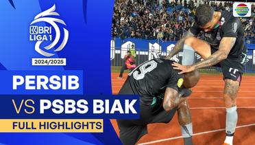 Persib Bandung VS PSBS Biak - Full Highlights | BRI Liga 1 2024/25