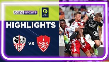Match Highlights | Ajaccio vs Brest | Ligue 1 2022/2023