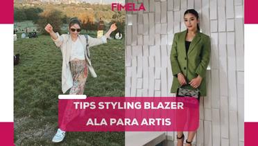 8 Tips Styling Blazer dari Nikita Willy, Aaliyah Massaid, hingga Bunga Citra Lestari