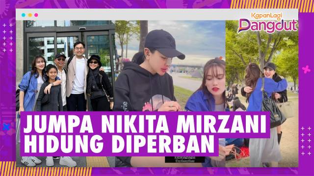 Ayu Ting Ting Liburan ke Korea, Jumpa Nikita Mirzani Dengan Hidung Diperban