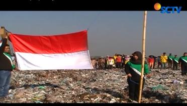 Pemulung Upacara Bendera di Tumpukan Sampah Setinggi 20 Meter - Liputan6 Siang