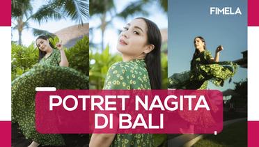 Potret Nagita Slavina saat di Bali, Cantik Bak Model Profesional