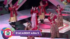 Indahnya!! Tarian Dang Mangalai Syafiqah Rosli-Brunei Darussalam Ditarikan Bersama - D'Academy Asia