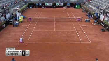 Match Highlight | Karolina Pliskova 2 vs 0 Marketa Vondrousova | WTA Internazionali BNL d'Italia 2020
