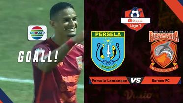 GOLL!! Gerakan Indah Renan Silva Membobol Gawang Persela - Persela vs Borneo FC | Shopee Liga 1