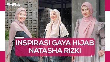 Inspirasi Gaya Hijab Syar'i ala Natasha Rizki yang Teduh Menawan
