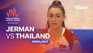 Match Highlights  | Jerman vs Thailand | Women’s Volleyball Nations League 2023