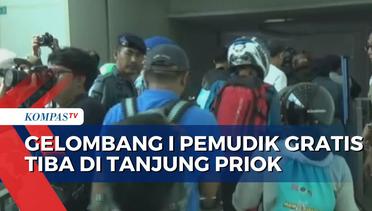 Gelombang i Pemudik Gratis dari Semarang Tiba di Tanjung Priok