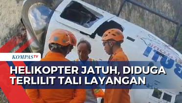Bukan Karena Cuaca Buruk, Helikopter Wisata Jatuh di Bali Diduga Terlilit Tali Layangan