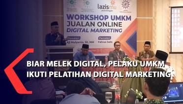 Biar Melek Digital, Pelaku UMKM Ikuti Pelatihan Digital Marketing