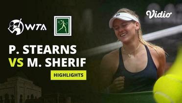 Final: Peyton Stearns vs Mayar Sherif - Highlights | WTA Grand Prix De Son Altesse Royale La Princesse Lalla Meryem 2024