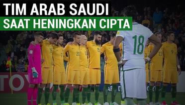 Tim Arab Saudi Dianggap Tak Heningkan Cipta Saat Hadapi Australia