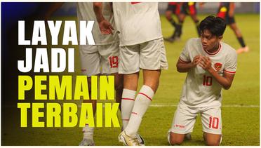 Tampil Memukau, Muhammad Kafiatur Rizky jadi Man of the Match Timnas Indonesia U-19 Vs Timor Leste U-19