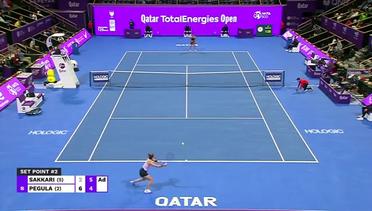 Maria Sakkari vs Jessica Pegula - Highlights | WTA Qatar TotalEnergies Open 2023