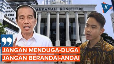 Jokowi Respons soal Isu Uji Materi Capres Demi Muluskan Langkah Gibran