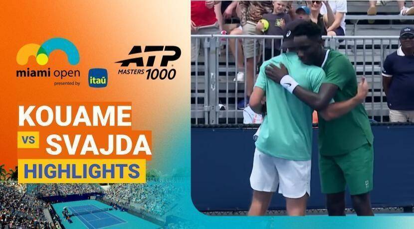 Moise Kouame vs Zachary Svajda - Round 1 (Court 7) | ATP 1000: Miami Open Presented by Itau 2026