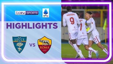 Match Highlights | Lecce vs Roma | Serie A 2022/2023