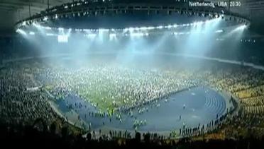 Para Fans Dynamo Kiev Robohkan Gawang Usai klubnya Juara