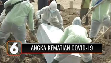 Selama PPKM Darurat dan PPKM Level 4, Angka Kematian karena Covid-19 di Indonesia Semakin Memprihatinkan | Liputan 6