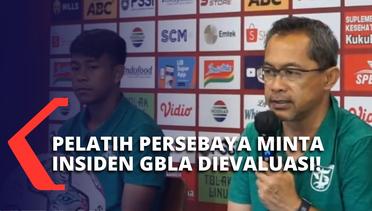 Pelatih Persebaya, Aji Santoso Minta Insiden Bobotoh di Stadion GBLA Dievaluasi