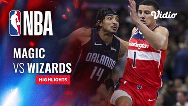 Orlando Magic vs Washington Wizards - Highlights | NBA Regular Season 2023/24