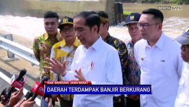 Presiden Jokowi Resmikan Terowongan Nanjung di Bandung