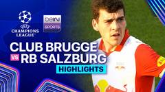 Club Brugge vs RB Salzburg - Highlight | UEFA Champions League 2025/26