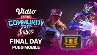 Vidio Community Cup Ladies Season 8 - PUBG Mobile | FINAL DAY