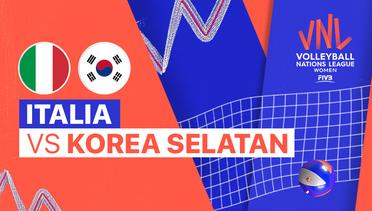 Full Match | Italia vs Korea Selatan | Women's Volleyball Nations League 2022
