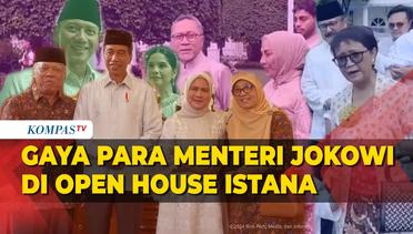 Menengok Gaya Para Menteri Jokowi saat Open House di Istana