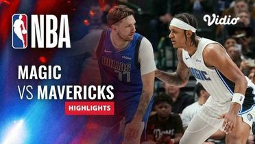 Orlando Magic vs Dallas Mavericks - Highlights | NBA Regular Season 2023/24