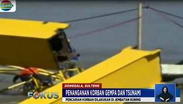 Alasan Petugas Masih Cari Korban Tsunami Palu di Jembatan Kuning - Fokus