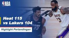 Match Highlight | Miami Heat 115 vs 104 LA Lakers | NBA Playoff Season 2019/20