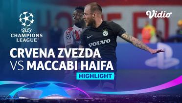 Highlights - Crvena zvezda vs Maccabi Haifa | UEFA Champions League 2022/23
