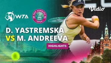 Dayana Yastremska vs Mirra Andreeva - Highlights | WTA Bad Homburg Open 2024