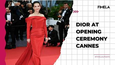 Pesona Juliette Binoche dan Meryl Streep Dalam Balutan Dior di Opening Ceremony Cannes Festival 2024