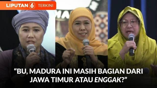 Sengit! Luluk Hamidah, Khofifah, dan Risma Adu Gagasan Soal Madura | Liputan 6