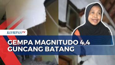 Dampak Gempa Bermagnitudo 4,4 yang Guncang Batang, 23 Rumah Warga Rusak