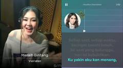 Via vallen - Meraih Bintang (video karaoke duet bareng artis dengan lirik tanpa vokal) smule cover