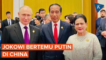 Momen Jokowi Bertemu Vladimir Putin di China, Saling Sapa dan Foto Bersama