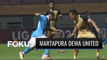 Martapura Dewa United Melesat ke Posisi Pertama Klasemen Grup Y Usai Bungkam Sulut United | Fokus