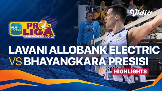 Final Four Putra: Jakarta Lavani Allo Bank Electric vs Jakarta Bhayangkara Presisi - Highlights | PLN Mobile Proliga 2024