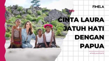 Potret Cinta Laura Berkunjung ke Wamena dan Merangkul Keanekaragaman Papua