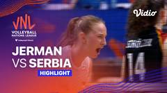Match Highlights | Jerman vs Serbia | Women’s Volleyball Nations League 2023