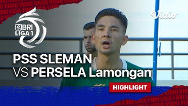 Highlight - PSS Sleman vs Persela Lamongan | BRI Liga 1 2021/22