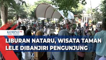Liburan Nataru, Wisata Taman Lele Semarang Dibanjiri Pengunjung