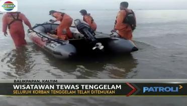 2 Wisatawan Hilang Ditemukan Tewas Tenggelam  - Patroli Siang 