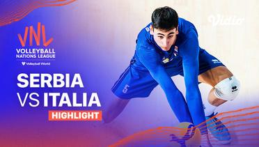 Match Highlights | Serbia vs Italia | Men's Volleyball Nations League 2023